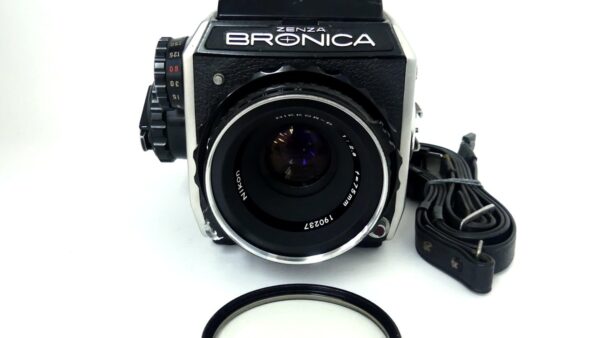 ZENZA BRONICA ゼンザブロニカ EC + Nikon ニコン NIKKOR-P 75mm F2.8