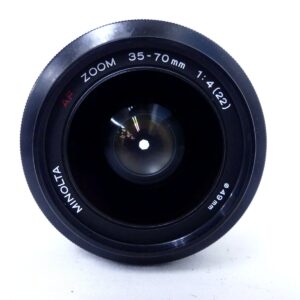 MINOLTA AF ZOOM 35-70mm F4の前玉側正面