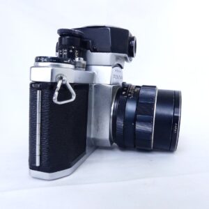 PENTAX S3にAuto-Takumar 55mm F1.8を装着した側面外観