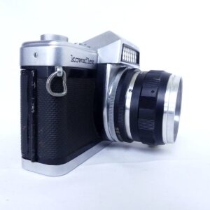 kowaflex MODEL E コーワフレックス Prominar 50mm F2を装着した左側面外観