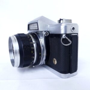 コーワフレックス MODEL Eの右側面とProminarレンズ鏡筒の外観