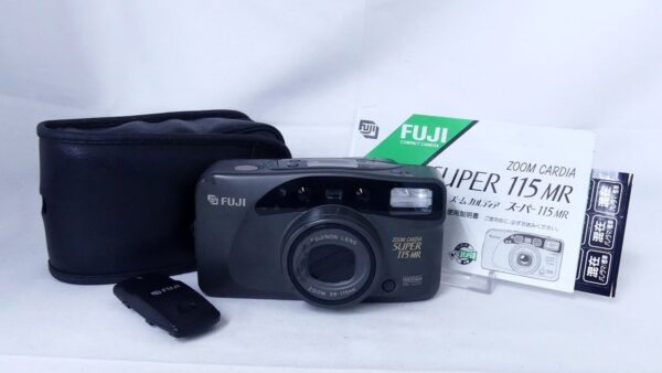FUJIFILM ZOOM CARDIA SUPER 115 MRを買取しました｜通電OKの35mmコンパクトフィルムカメラ
