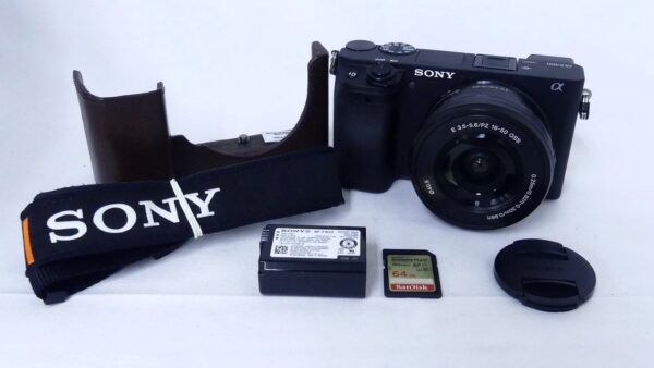 SONY α6400 ILCE-6400 + E PZ 16-50mm OSS レンズセットを買取しました｜APS-Cミラーレス一眼
