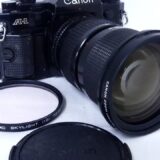 Canon A-1 + FD 35-105mm F3.5 フィルム一眼レフを買取しました