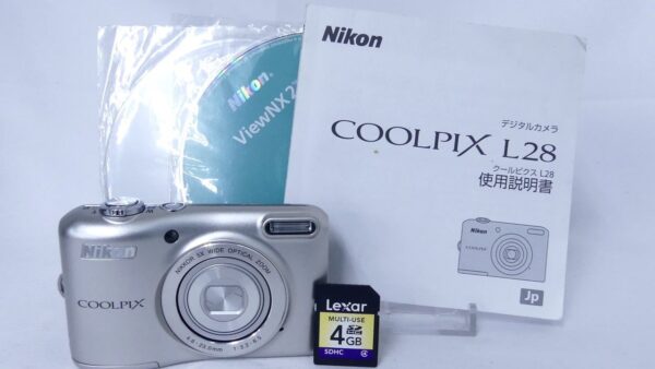 Nikon COOLPIX L28 単3電池対応コンパクトデジタルカメラを買取しました