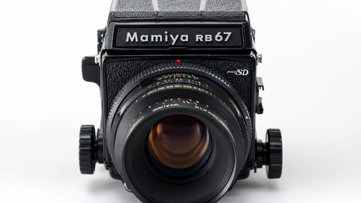 Mamiya RB67 Professional SDと127mm F3.5レンズ